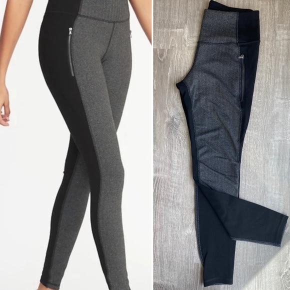 Old Navy Pants - NWOT Old Navy High Waist Herringbone Leggings SM